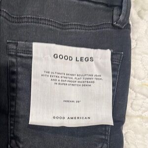 Good American Good Legs Jeans in Charcoal